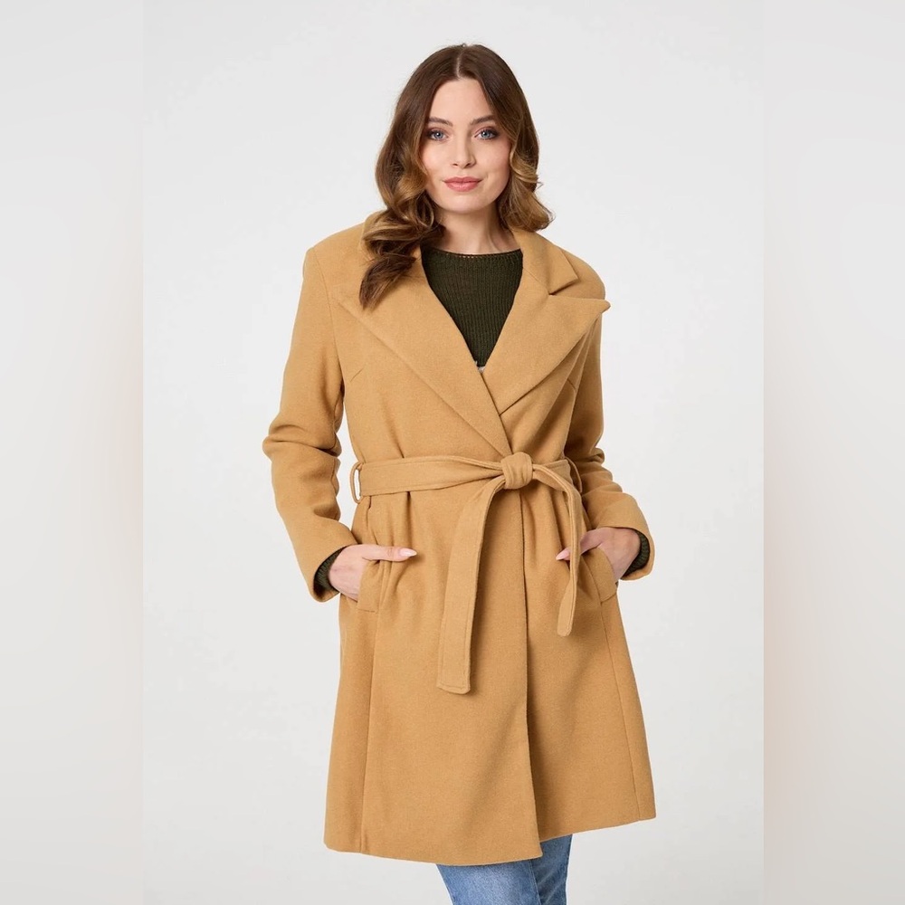 BCX Tan Coat with Black Lining